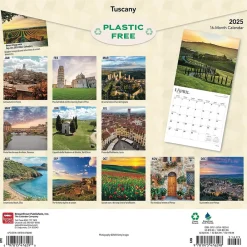 2025 Calendars|BrownTrout 2025 Tuscany 12" x 12" Monthly Wall Calendar (9781975476298)
