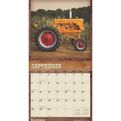 2025 Calendars|BrownTrout 2025 Vintage Tractors 12