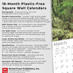 2025 Calendars|BrownTrout 2025 Virginia Wild & Scenic 12