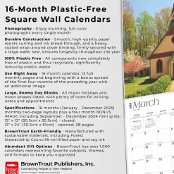 2025 Calendars|BrownTrout 2025 Volunteer State Tennessee Places 12