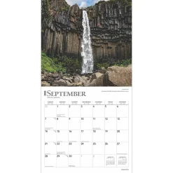 2025 Calendars|BrownTrout 2025 Waterfalls 12
