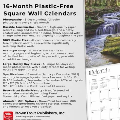 2025 Calendars|BrownTrout 2025 West Virginia Wild & Scenic 12