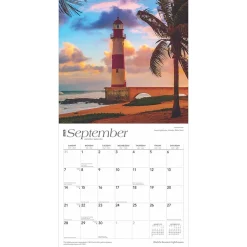 2025 Calendars|BrownTrout 2025 World's Greatest Lighthouses 12