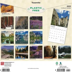 2025 Calendars|BrownTrout 2025 Yosemite 12" x 24" Monthly Square Wall Calendar, (9781975475994)