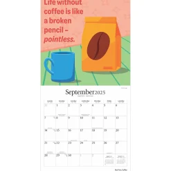 2025 Calendars|BrownTrout 2025 Brush Dance But First Coffee 12