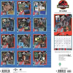 2025 Calendars|Cal Ink 2025 Jurassic Park 12" x 12" Monthly Wall Calendar (9781645916826)