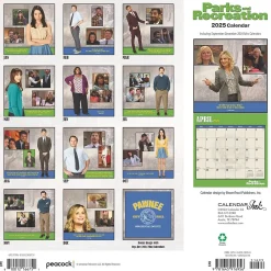 2025 Calendars|Cal Ink 2025 Parks and Recreation 12" x 12" Monthly Wall Calendar (9781645916956)