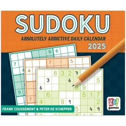 2025 Calendars|Cal Ink 2025 Sudoku 6" x 5" Day-to-Day Desktop Box Calendar (9781645915904)