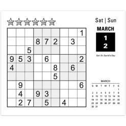 2025 Calendars|Cal Ink 2025 Sudoku 6