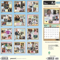 2025 Calendars|Cal Ink 2025 The Office 12" x 12" Monthly Wall Calendar (9781645916895)