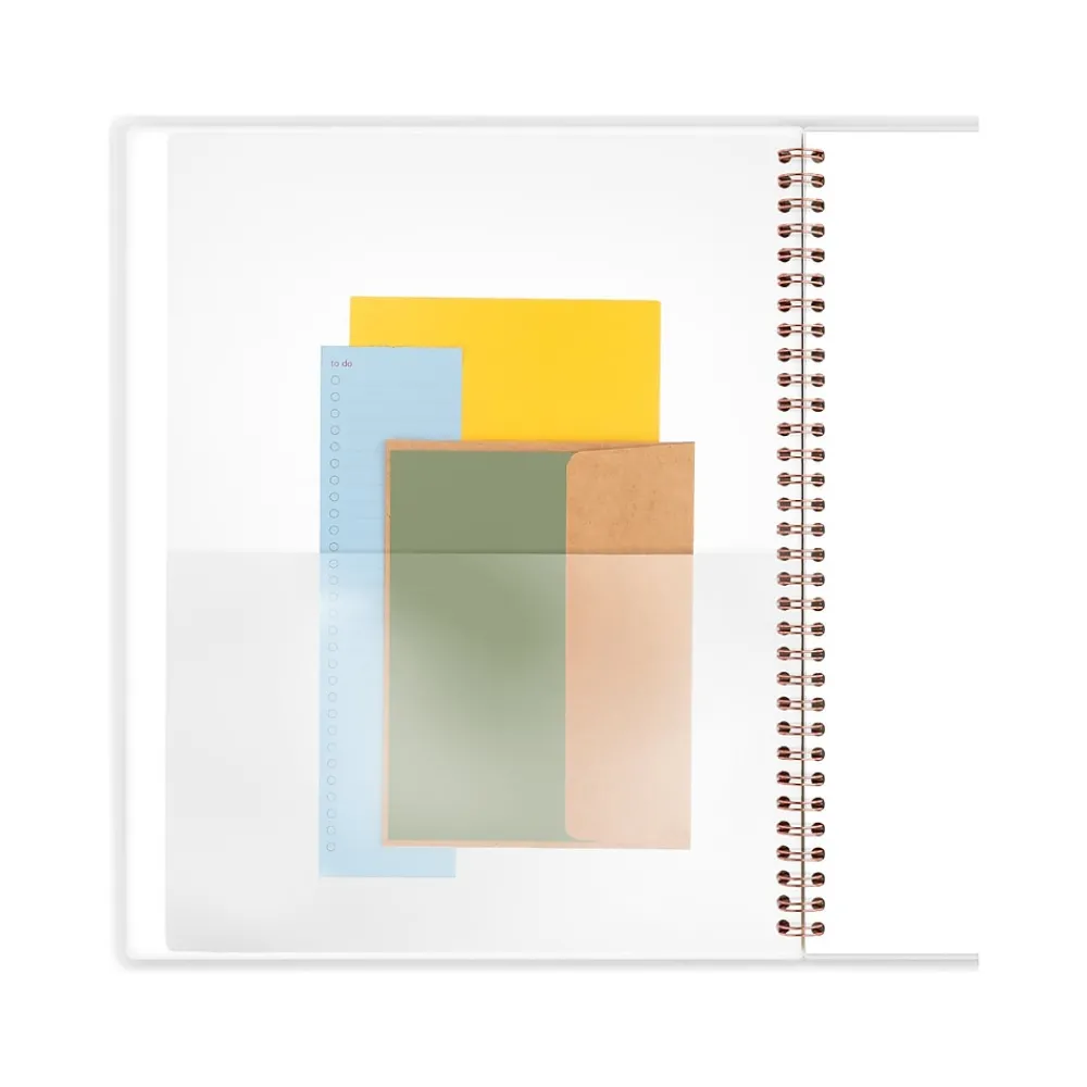 2025 Planners|Cambridge 2025 Mina 8.5" x 11" Weekly & Monthly Planner, Poly Cover, Multicolor (1134-905-25)