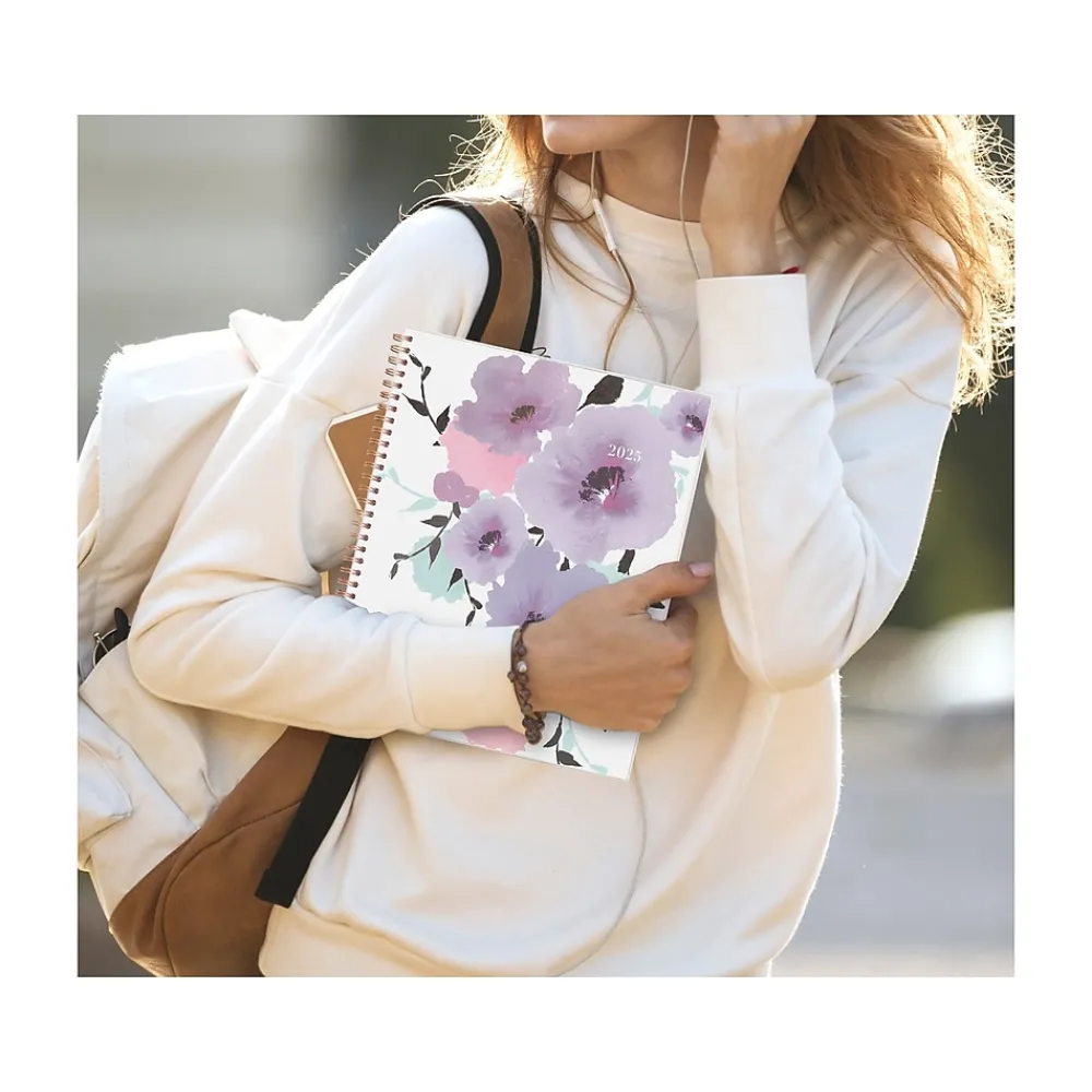 2025 Planners|Cambridge 2025 Mina 8.5" x 11" Weekly & Monthly Planner, Poly Cover, Multicolor (1134-905-25)