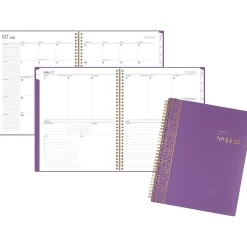 Academic Planners|Cambridge 2024-2025 WorkStyle Balance Purple Swirl 8.5