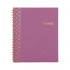 2025 Planners|Cambridge 2025 WorkStyle Balance 8.5" x 11" Weekly & Monthly Planner, Poly Cover, Red Violet/Gold (1606-905-59-25)