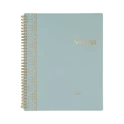 Academic Planners|Cambridge 2024-2025 WorkStyle Classic 8.5" x 11" Academic Weekly & Monthly Planner, Poly Cover, Mellow Frost