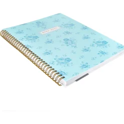 Academic Planners|Eccolo 2024-2025 8" x 11" Academic Weekly & Monthly Planner, Poly Cover, Blue (AY25-401A)