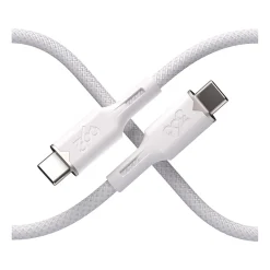 Fluid USB-C to USB-C Charging Cable, 5 ft., Powder (3E0793-PDW8NA)<360 Electrical Discount