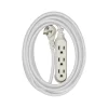 360 Electrical Habitat Modern Collection 15' Extension Cord, 3-Outlet, Titanium (360429-TI-8ES)