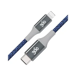 Lightning USB Cable for iPhone/iPad/iPod Touch, Navy (360704-NV)<360 Electrical Best