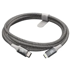 Lightning USB Cable for iPhone/iPad/iPod Touch, Charcoal (360704-CH)<360 Electrical Clearance