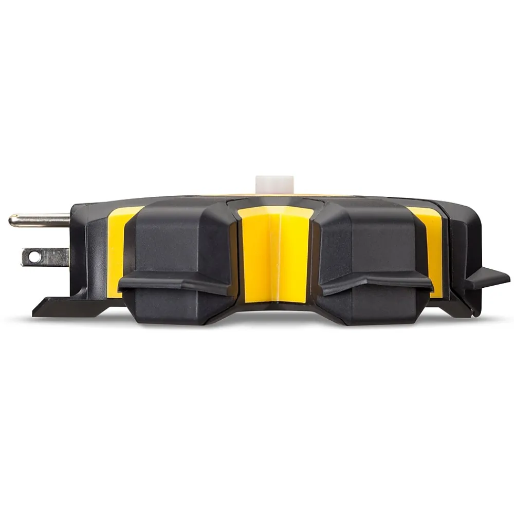 360 Electrical 5-Outlet Power Hub, Yellow/Black (360697-4DT6ES-C1)