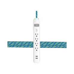 360 Electrical Suite 2.4 Braided 4" Cable, Mint (360563-MJ)