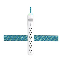 360 Electrical Suite Braided 3' Cable, Mint Julep (360313-MJ)