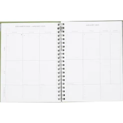 2025 Planners|Fringe 2025 Magnolia 8.75" x 11" Claendar Year Weekly & Monthly Planner, Paper Cover, Multicolor (855PA001FSC)