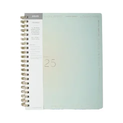 Academic Planners|Fringe 2024-2025 Manifesting 8.75" x 11" Academic Weekly & Monthly Planner, Paper Cover, Aquamarine Blue (825011FSC)