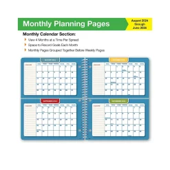 Academic Planners|Global Printed Products 2024-2025 Chalkboard Doodles 8.5