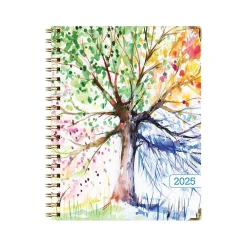2025 Planners|Global Printed Products 2025 8.5" x 11" Weekly & Monthly Planner, Paper Cover, Multicolor (SPLS25-8511-20)