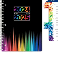 Academic Planners|Global Printed Products 2024-2025 8.5" x 11" Academic Year Planner, Paper Cover, Multicolor (AY24SM851103-CP)