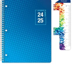 Academic Planners|Global Printed Products 2024-2025 8.5" x 11" Academic Year Planner, Paper Cover, Multicolor (AY24SM851105-CP)