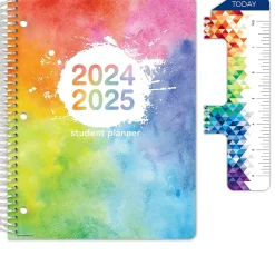 Academic Planners|Global Printed Products 2024-2025 8.5" x 11" Academic Year Planner, Paper Cover, Multicolor (AY24EM851103-CP)