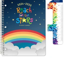 Academic Planners|Global Printed Products 2024-2025 8.5" x 11" Academic Year Planner, Paper Cover, Multicolor (AY24EB851102-CP)
