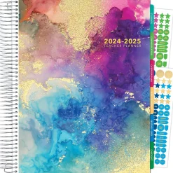 Academic Planners|Global Printed Products 2024-2025 Deluxe Teacher 8.5" x 11" Academic Year Planner, Paper Cover, Multicolor (DTP-AY24-0012)
