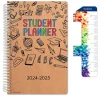 Academic Planners|Global Printed Products 2024-2025 5.5" x 8.5" Academic Year Planner, Paper Cover, Multicolor (AY24SB558505-CP)