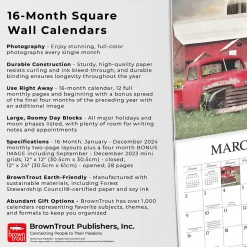 2025 Calendars|BrownTrout 2025 Hopper Studios Beckoning Barns 12