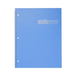 Academic Planners|House of Doolittle 2024-2025 8.5" x 11" Academic Monthly Planner, Leatherette Cover, Bright Blue (26308-25)