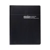 Academic Planners|House of Doolittle 2024-2025 8.5" x 11" Academic Weekly Appointment Book, Leatherette Cover, Black (257202-25)