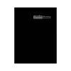 2025 Planners|House of Doolittle 2025 8.5" x 11" Monthly Planner, Leatherette Cover, Black (26002-25)