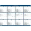 2025 Calendars|House of Doolittle 2025 66" x 33" Yearly Wet-Erase Wall Calendar, Reversible, White/Blue (3962-25)