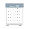 2025 Calendars|House of Doolittle 2025 Bar Harbor 22" x 31" Monthly Wall Calendar, White/Blue (334-25)