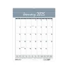 2025 Calendars|House of Doolittle 2025 Bar Harbor 15.5" x 22" Monthly Wall Calendar, White/Blue (333-25)