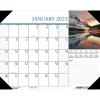2025 Calendars|House of Doolittle 2025 Earthscapes 22" x 17" Monthly Desk Pad Calendar (147-25)