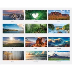 2025 Calendars|House of Doolittle 2025 Earthscapes Scenic 12" x 16.5" Monthly Wall Calendar (378-25)