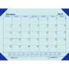 2025 Calendars|House of Doolittle 2025 Ecotones 22" x 17" Monthly Desk Pad Calendar, Blue (12440-25)