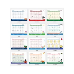 2025 Calendars|House of Doolittle 2025 Seasonal Holiday Depictions 22" x 17" Monthly Desk Pad Calendar (139-25)