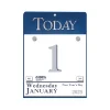 2025 Calendars|House of Doolittle 2025 Today 6.5" x 9" Daily Wall Calendar, White/Blue (310-25)