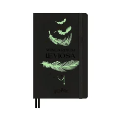 2025 Planners|Moleskine 2025 Limited Edition Harry Potter Wingardium Leviosa 5" x 8.25" Weekly Planner, Pearl Gray (DHP12WN3Y25)